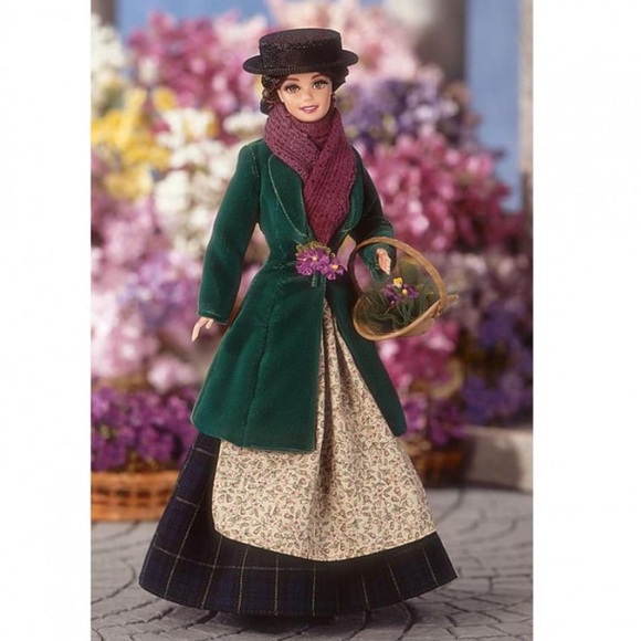1995 COLLECTOR BARBIE DOLL  MY FAIR LADY ELIZE DOOLITTLE AS THE FLOEWR‎ GIRL NWT - Picture 1 of 13